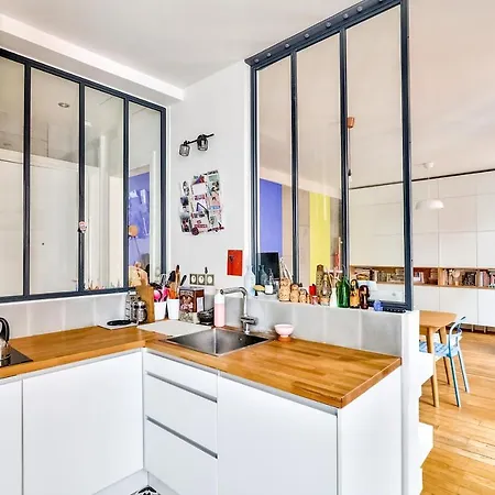 Splendid For 4 In The 11th District Apartment Paris